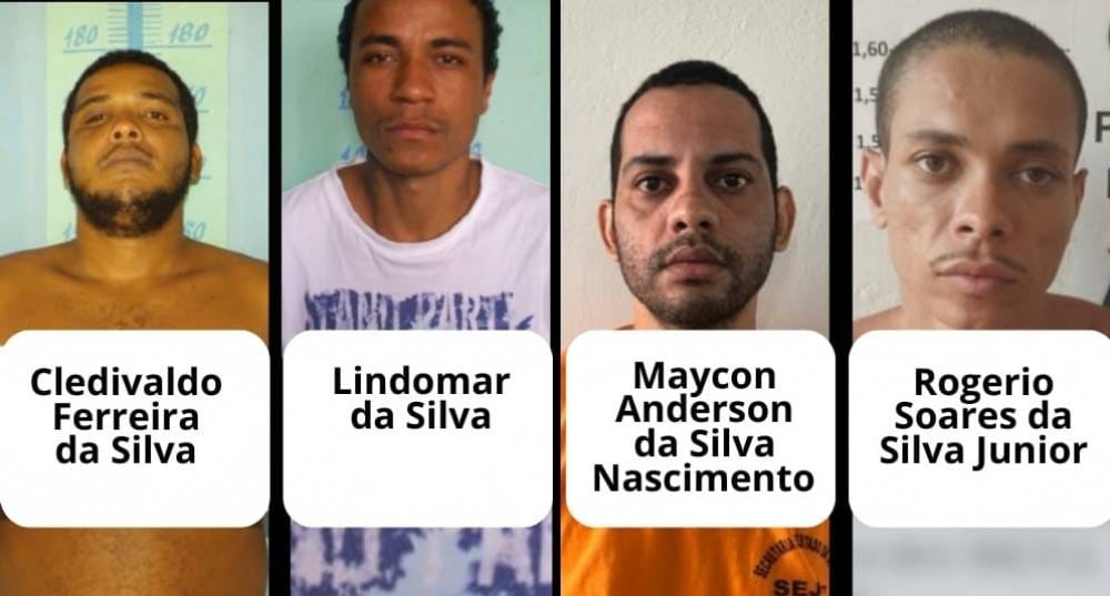 Quatro detentos fogem de presídio em Rondônia após serrarem grades de cela